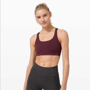 Lululemon Energy Bra - Cassis - Sz 8